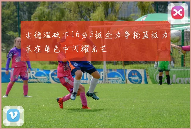古德温砍下16分5板全力争抢篮板力求在角色中闪耀光芒